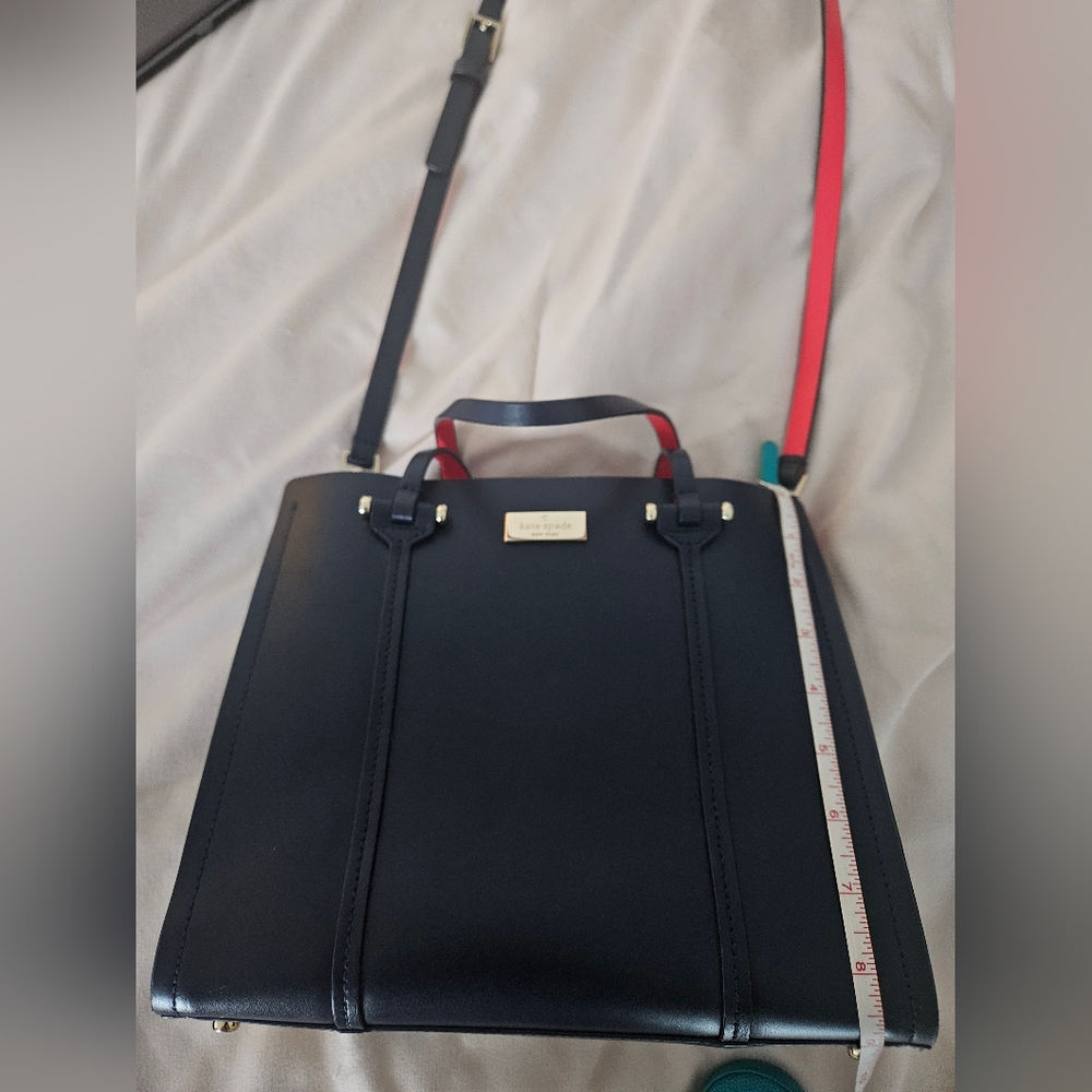 Kate Spade Navy and Red Crossbody Bag